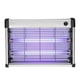 thumbnail image 1 of Lámpara matamoscas eléctrica para interiores y exteriores, luz LED, enchufe plano de EE. UU., 20W, 110V, 1 of 10
