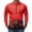Red, variant on Dragon Print Quarter Zip Pullover for Men, Long Sleeve Athletic Jersey with Breathable Quick Dry Fabric - Slim Fit Cool Motorcycle Cycling Workout Tops Gray L