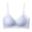 Blue, variant on Women's Bra Wireless Bralette with Adjustable Spaghetti Straps Comfortable Breathable Everyday Bras
