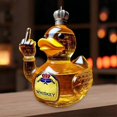 thumbnail image 4 of Middle Finger Duck Bottle Funny Whiskey Bottle Duck-shaped Alcohol Bottle Funny Duck Decanter For, 4 of 5