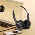 thumbnail image 1 of Auriculares Bluetooth compactos de montaje en la cabeza con subwoofer inalámbrico Bluetooth 5.4 Auriculares Bluetooth de plástico, 1 of 7
