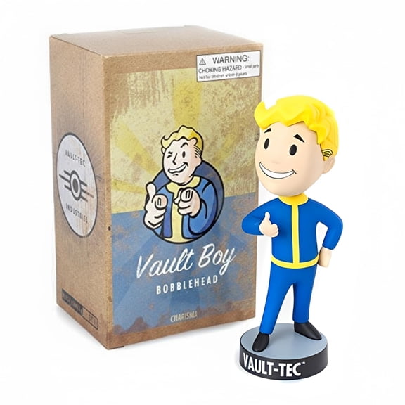 Fallout 3 Vault Boy 5" Bobblehead: Charisma