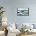 thumbnail image 2 of Stupell Industries Between The Waves Ripples Brown Framed Floater Canvas Wall Art design by Atelier Posters, 17 x 25, 2 of 9