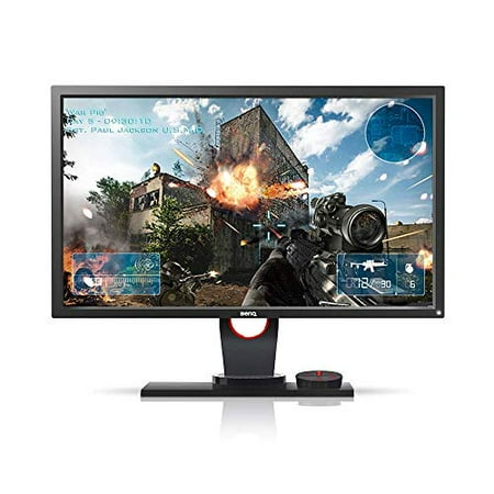 Benq Gaming Computer BenQ ZOWIE XL2430 24 inch 144Hz Gaming Monitor | 1080p 1ms | Black Equalizer for Competitive Edge | S-Switch for Custom Displ ()