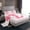 Pink D, variant on Feelyou Initial R Letter Full Size Sheets, Teen Kid Cartoon Bowknot Bed Sheets, 4-Piece