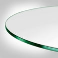 thumbnail image 4 of Dulles Glass 34" Round Table Top 3/8" Thick, Flat Polished Tempered Glass for Indoor Dining or Outdoor Patio, 32 Pounds, 4 of 7