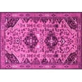 thumbnail image 1 of Ahgly Company Indoor Rectangle Persian Pink Traditional Area Rugs, 7' x 10', 1 of 4