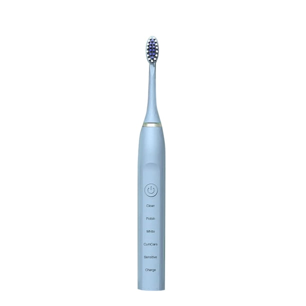 Cabezas de Cepillo de Dientes de Repuesto Potente Cepillo de Temporizador para Adultos 5 Modo, Cargador Usb Cepillos de Dientes Recargables con Cabeza Suave, Ipx7 Impermeable 60 Días de Uso, Batería 5