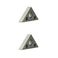 thumbnail image 1 of Riwesomey Alloy To And Accurate T Males Ruler Right At Ruler Durable Ruler Right Home In Fine Operate Laboratories Precision Estilo 1 Plata DC421 2piezas, 1 of 6
