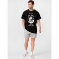 thumbnail image 1 of 1 pieza, camiseta 100% algodón, camiseta negra con estampado artístico, camiseta clásica vintage para adultos, hombres, mujeres, adolescentes, jóvenes, camisetas de ocio, 1 of 7