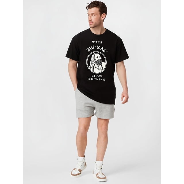 1 pieza, camiseta 100% algodón, camiseta negra con estampado artístico, camiseta clásica vintage para adultos, hombres, mujeres, adolescentes, jóvenes, camisetas de ocio