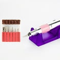 thumbnail image 4 of pitrice Manicure Lathe Nail Drill Handle Rustproof Aluminum Alloy ABS Accessories Compact Size Automatic Convenience Nails Accessories Machine Handles Light Pink, 4 of 9