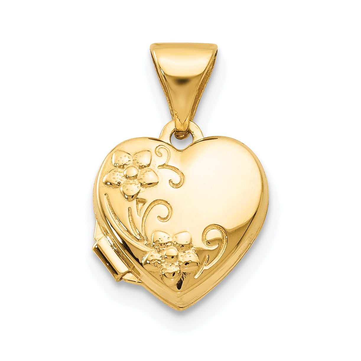 14k-yellow-gold-floral-heart-photo-pendant-charm-locket-chain-necklace