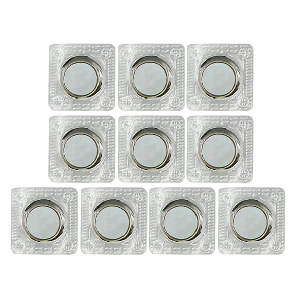 Nuoxin 10 Pcs Magnetic Sewing Fasteners Invisible Magnet Buttons Sew-on Magnetic Closures for Clothes And Bags DIY Crafts Accessories