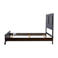 thumbnail image 3 of Bowery Hill Transitional Wood Queen Panel Bed in Acacia/Walnut, 3 of 9