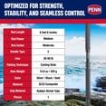 thumbnail image 4 of PENN Carnage III Conventional Boat Rod, 6'6" Fishing Pole, Medium Power, 4 of 5