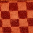thumbnail image 2 of 2.5"x10yd Burnish Orange Velvet Checker, 2 of 2