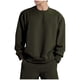 thumbnail image 2 of pstuiky camisas de manga larga para hombre, Camiseta deportiva informal de manga larga con cuello redondo y color liso para hombre, ideal para uso en interiores y exteriores. Tops de hombre l, 2 of 6