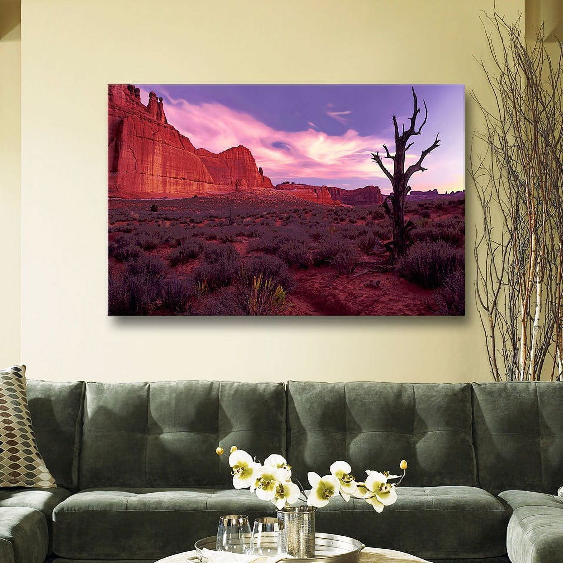 Dean Uhlinger "High Desert Dawn" Gallery-Wrapped Canvas