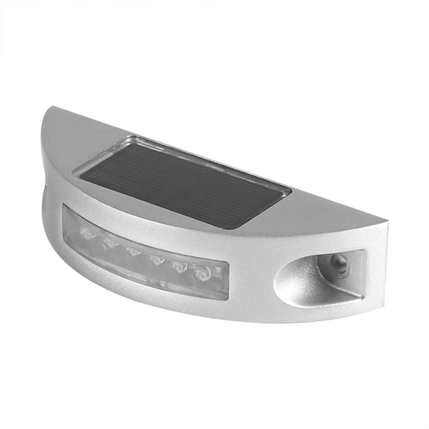 Luz solar LED Jadeshay lámpara de camino de entrada de aluminio fundido