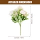 thumbnail image 5 of Ramo de flores artificiales Ramo de flores falsas realista Ramo mixto artificial, 5 of 7