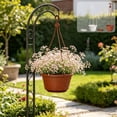 thumbnail image 7 of Yeciiwht Hanging Planter Basket with Chain, Suspended Flower Pot for Indoor Outdoor Garden Home Decor, 7 of 7