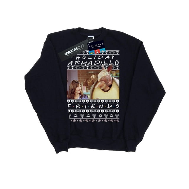 Friends Girls Fair Isle Holiday Armadillo Sweatshirt