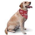 thumbnail image 2 of Naloa Ho Pattern Funny Christmas Dog Bandanas 1PC Washable Triangle Dog Scarfs Premium Durable Fabric, for Small Medium Large Dogs and Cats, 2 of 6