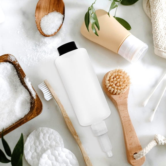 2pcs Soap Dispenser Bottle for Kitchen Sink Replacement Soap Dispenser Inner Bottles Soap Foam Container Replacement Bottle for Wall Mounted Soap Dispensers White 350ml