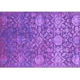 thumbnail image 1 of Ahgly Company Indoor Rectangle Oriental Purple Industrial Area Rugs, 2' x 4', 1 of 4