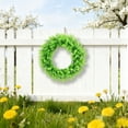 thumbnail image 4 of Eolstice Living Room Home Decoration Simulation Wreath, Garden Door Head Decor, Artificial Greenery Wreath, for Wall, Front Door, Mantel, Year Round Decor(Green), 4 of 6