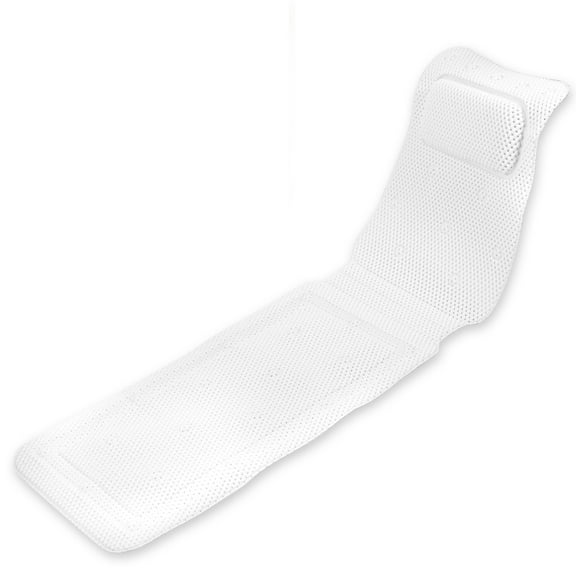 Bathtub Mat Full Body Bath Mat Pillow 30 Non-slip Shower Suction Cup spa SPA Neck Head Neck Rest Massage Bathroom