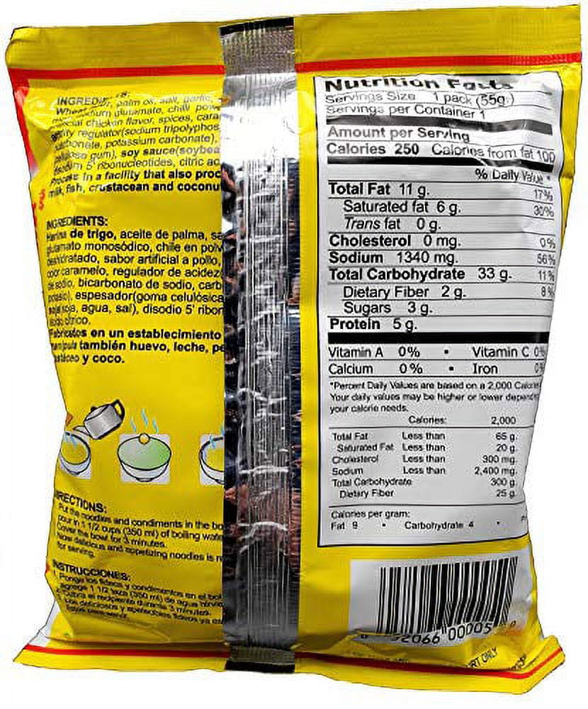 MAMA Ramen Instant Noodles Variety Pack, Chicken, Pa Lo Duck, Tom Yum Shrimp Flavors 30 Pack - Ramen Noodles Bulk - Ramen Soup