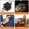 AirTag Wallet, Men's Leather Wallet with Airtag Holder , Bifold ,RFID