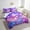 Purple Pink, variant on Erosebridal Cute Axolotl Comforter Set Twin 7 Pcs Botanical Floral Flowers Print Butterfly Tropical Leaves Bedding Set Nature Marine Animal Bed in a Bag with Comforter,Sheets