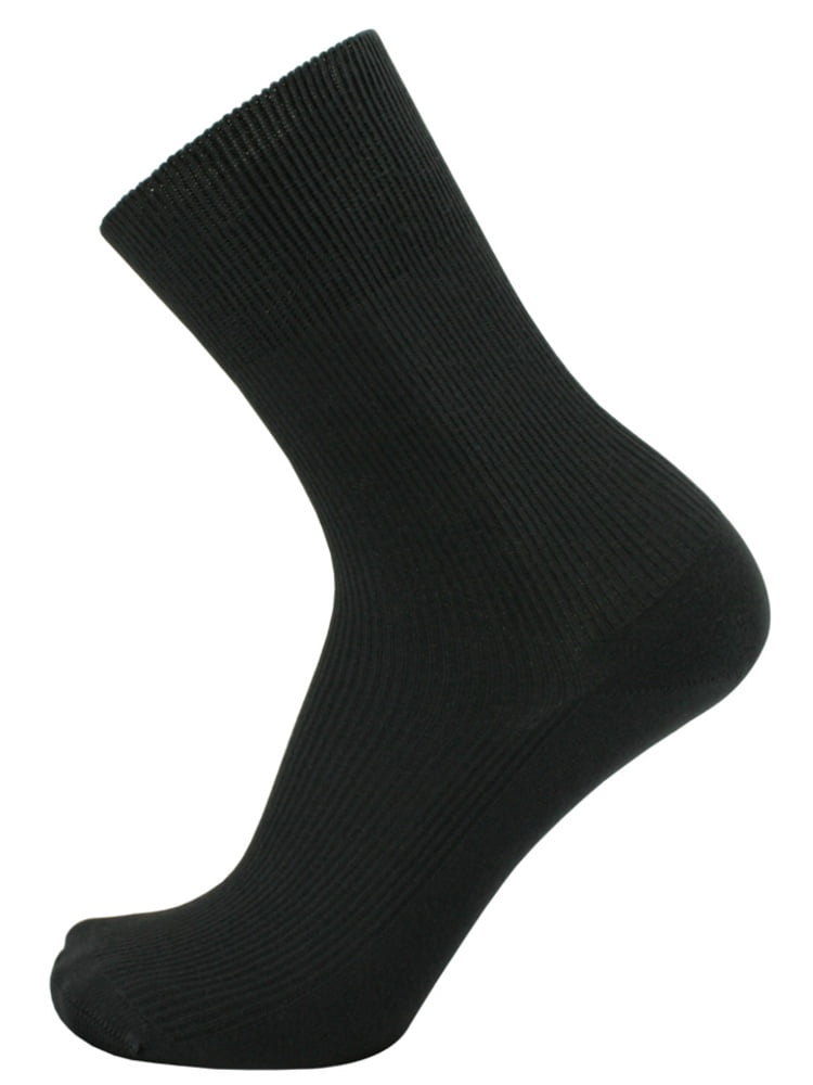 Thin 100 Cotton Socks for Men 3pairs in one pack HIDDEN ELASTIC