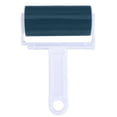 thumbnail image 2 of Reusable Lint Rollers Silicone Washable, Pet Hair Lint Roller, 4 in Extra Sticky Gel, Lint Brush for Clothes, Faux Fur Removal Household tools, deep Teal Head, 1 Pc, 2 of 9