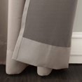 thumbnail image 3 of Sun Zero Becca Energy Efficient Grommet Curtain Panel, 40" x 84", Stone, 3 of 4