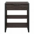 thumbnail image 5 of Home Square Small Wood End Table with Drawer in Charcoal Gray - Set of 2, 5 of 11