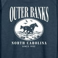 thumbnail image 3 of Instant Message - Outer Banks Running Horse - Women's Lightweight French Terry Long Sleeve Shirt, 3 of 6