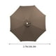 thumbnail image 3 of Xihbxyly Tela para Sombrilla, Funda Impermeable de Repuesto, Fácil de Instalar, para Exteriores, Patio, Jardín o Terraza, 21 Colores Disponibles, Ajuste Universal para Sombrillas de 6/8 Varillas., 3 of 6