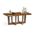 thumbnail image 6 of Alaterre Furniture Berkshire Natural Live Edge 42in. Wood Coffee Table, Solid Acacia Wood with Floor Protectors, 6 of 10