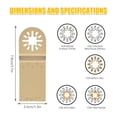 thumbnail image 4 of 10PCS Oscillating Multi Tool DIY Saw Blades Kit for RIDGID CRAFTSMAN TCH  Gold, 4 of 8