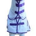 thumbnail image 4 of 72" Horse Summer Mesh Scrim Sheet Full Neck FlySheet Bellyband Purple 73102, 4 of 5