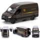 thumbnail image 2 of Maquetas de juguete de metal fundido a presión, juego de 2 unidades UPS Mercedes-Benz Sprinter y camión de correo postal de los Estados Unidos Grumman LLV, 12,7 cm, 2 of 5
