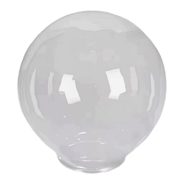 Pantalla Esfera para Lámpara Exterior Repuesto de Globo Acrílico Claro Cubre Lámpara de Poste Difusor Redondo Resistente Adecuada para Iluminación Ex Diámetro 20cm