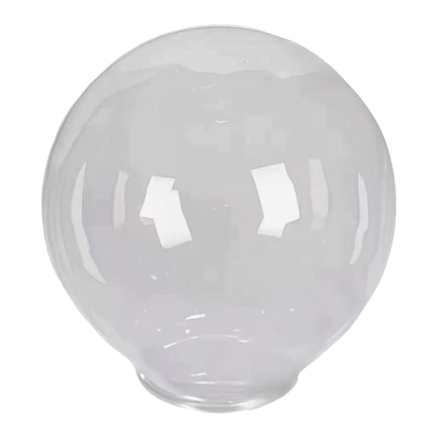Almencla Clear Acrylic Globe Light Cover Multipurpose Quick Installation Weatherproof Diameter 20cm