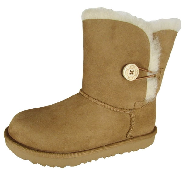 brown uggs with buttons