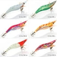 thumbnail image 4 of Simulation 2021 Luminous Lifelike Lead Sinker Wood Shrimp Lures Octopus Bait Squid Hook Fishing Tackle COLOR J, 4 of 8