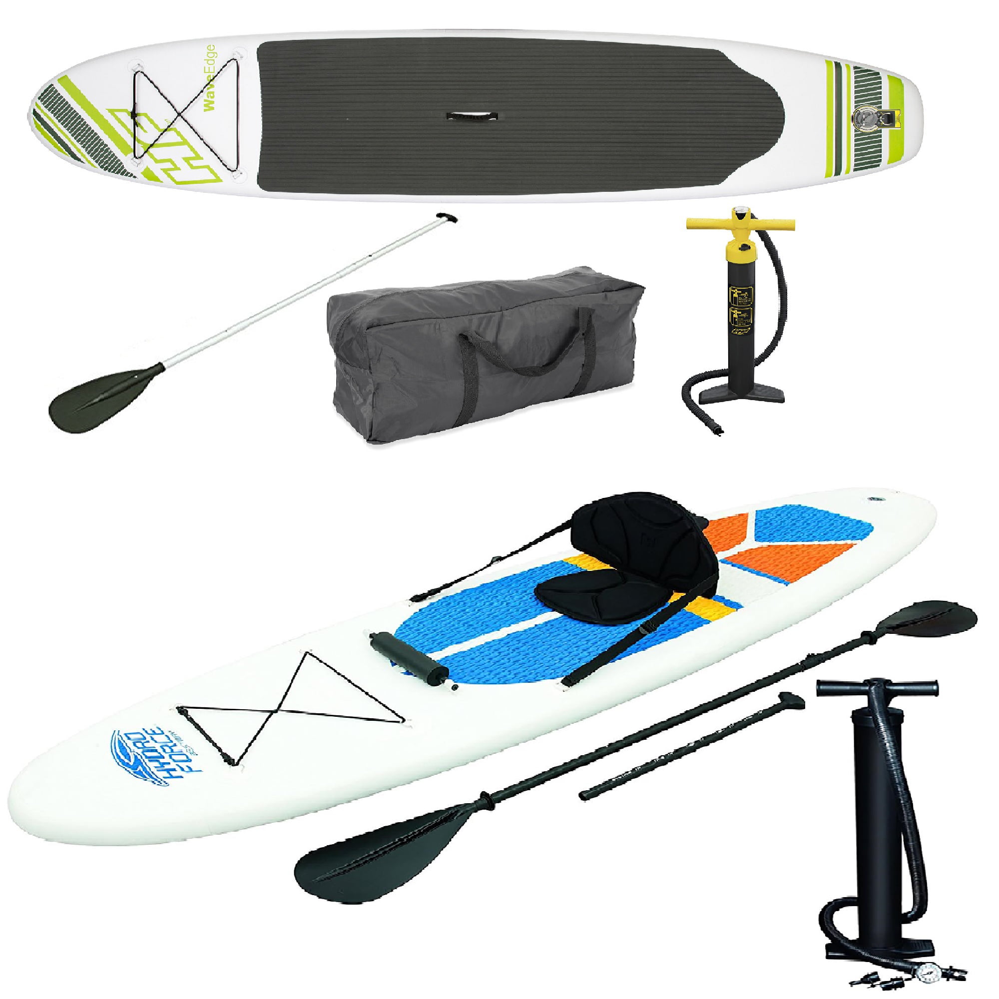 Inflatable Stand Up Paddle Board Sup-Board Surfboard Kayak Surf set 10'x30"x4" 